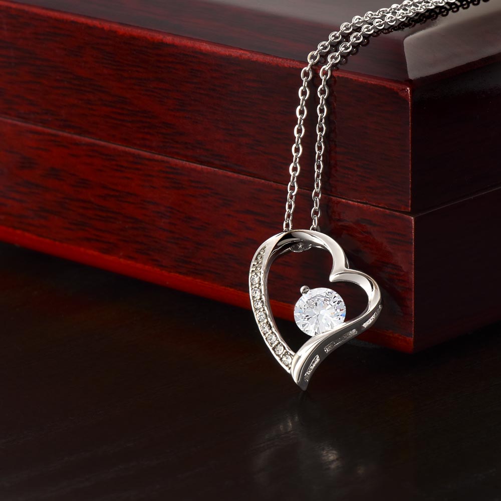Non-Message Card Forever Love Necklace