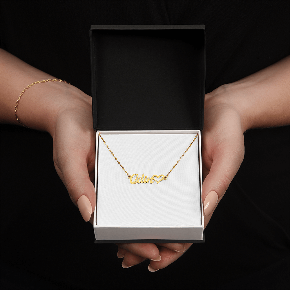 Heart Name Necklace