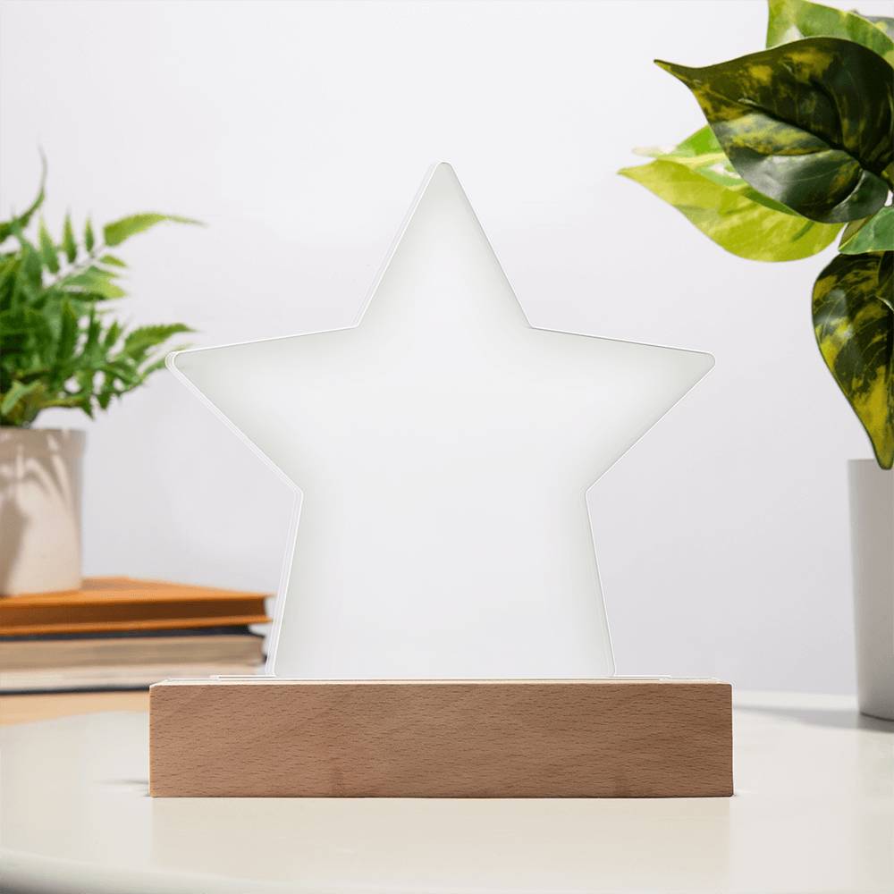 Acrylic Star Plaque