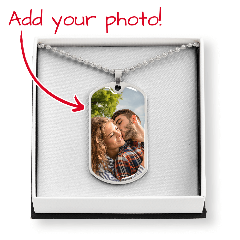 Buyer Upload Dog Tag Necklace