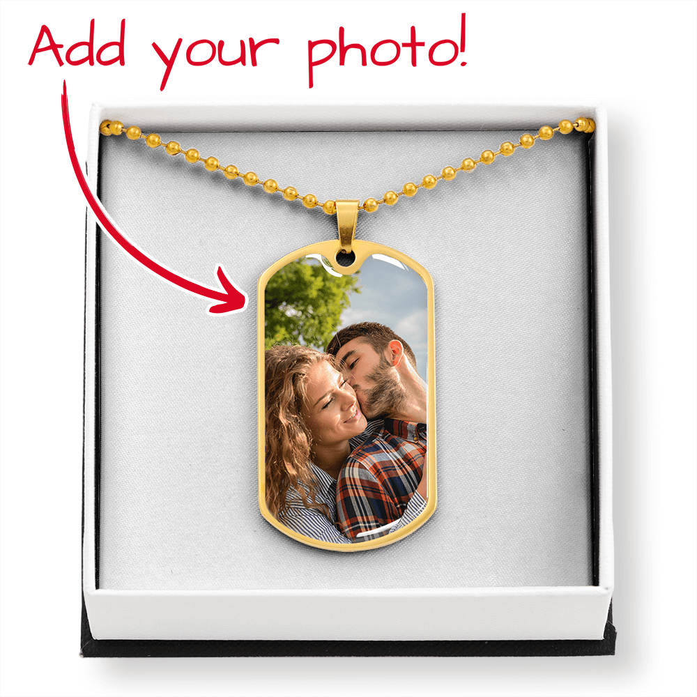 Buyer Upload Dog Tag Necklace